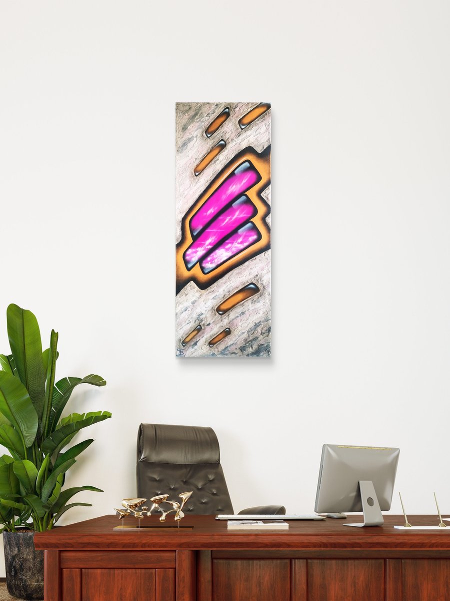 DeeDee original painting handmade by CREATOM