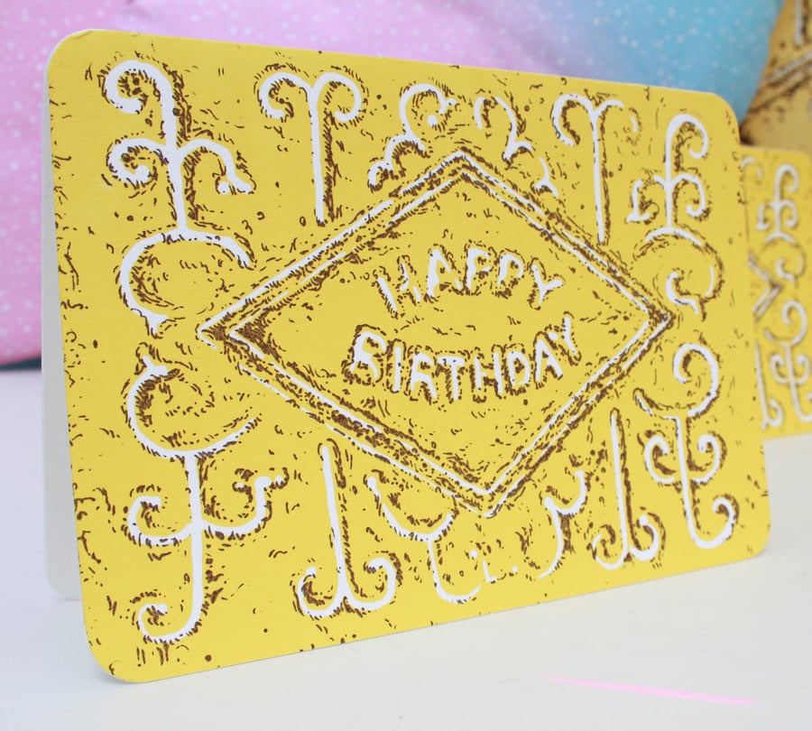 Pack of 5 Custard Cream Cards