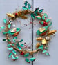 Robin Festive Wreath