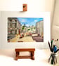 Royal William Yard  Plymouth Original Ink and Watercolour Painting Mounted - Image 7