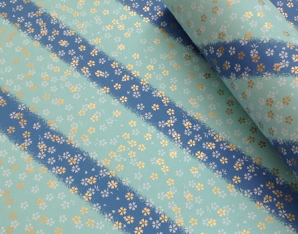 A4 SHEET yuzen paper. Chiyogami . Japanese paper . Origami. 