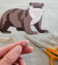 Otter card, blank card, printed card for otter and animal lovers - Image 5