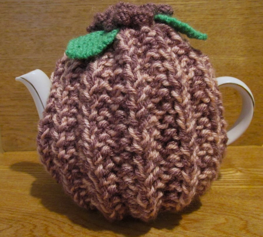 Mini Hand Knitted Tea Cosy, One Cup Teapot Cover