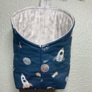 Space Rockets Hanging Storage Pod