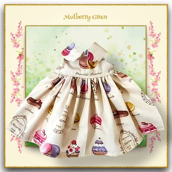 Café au Lait Doll’s Dress