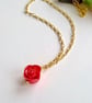 Red rose necklace - Image 2