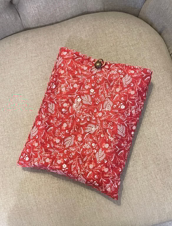 Autumnal Folksy Pattern Book Sleeve