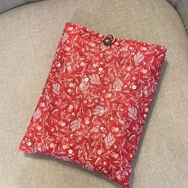 Autumnal Folksy Pattern Book Sleeve
