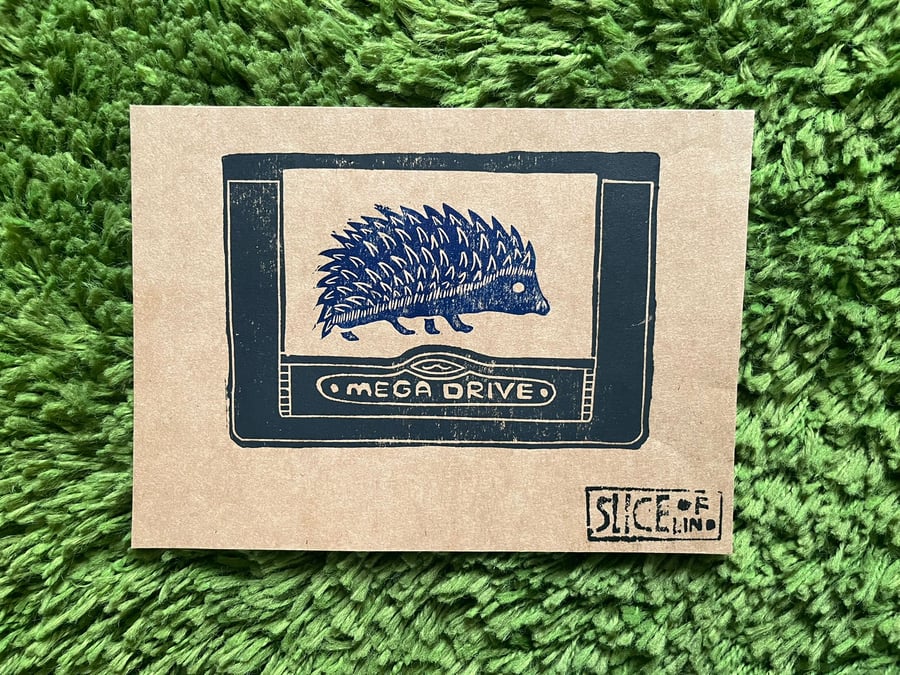 Sonic the Hedgehog Mega Drive Print