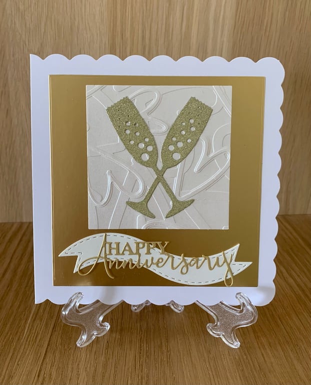 Handmade Anniversary Card 