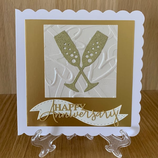 Handmade Anniversary Card 