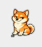 Funny Snarky Vinyl Sticker For Adults - Cheeky Dog