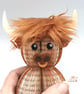 Highland Cow made from a book - Desk Buddy - Image 3