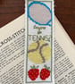 Tennis Bookmark Counted Cross Stitch Kit - Image 1