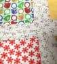 Patchwork Cot quilt. Hopscotch design. Cotton and soft bamboo. - Image 2