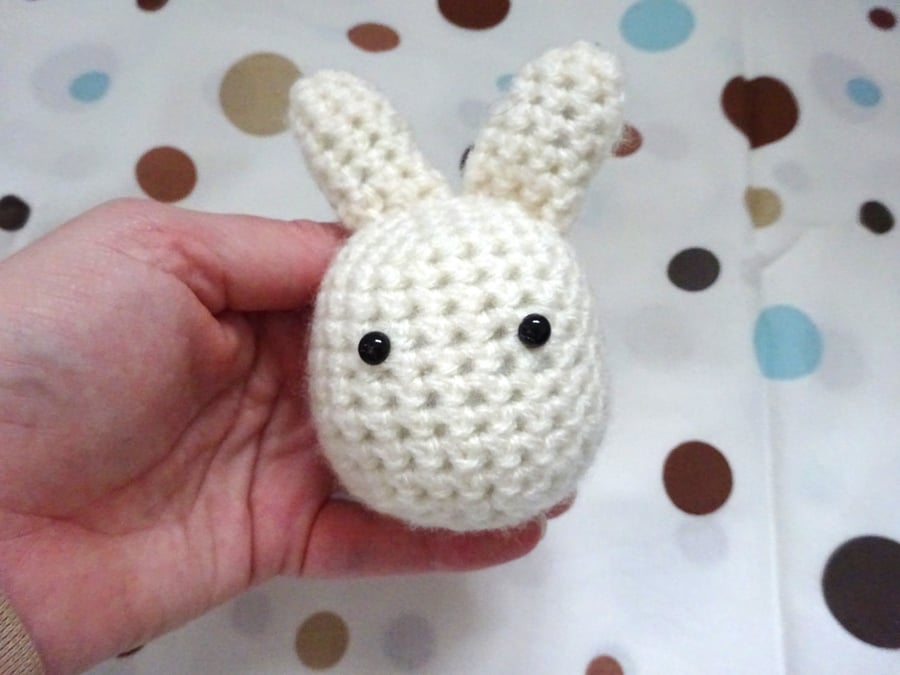 crochet cream bunny rabbit