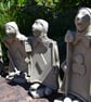 Alice in Wonderland Trumps Set of 4 Garden Ornament - Image 1