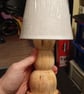 Wood Turned Table Lamp