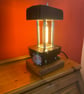 Motorcycle Engine Table Lamp, Upcycled Industrial Style - Image 8