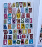 Mini Ransom Letters -kiss cut sticker sheets