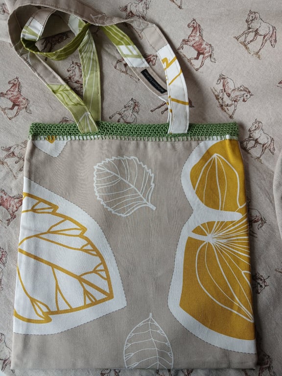 Handmade tote bag