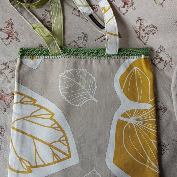 Handmade tote bag