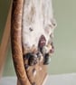 Needle felted beachscape wall art with real stones - Image 2