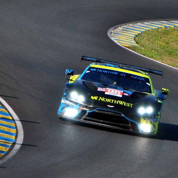 Aston Martin Vantage AMR 24 Hours of Le Mans 2022 18"x12" Print