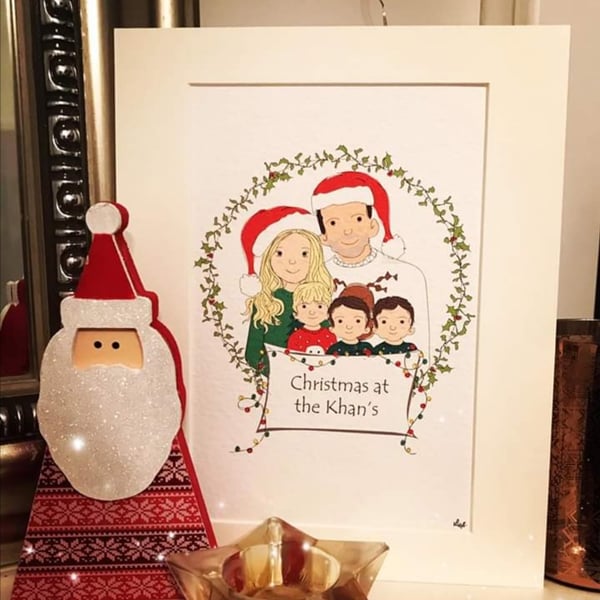 Christmas Family Print & Cards