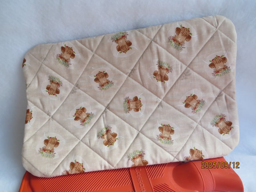 Handmade Hot Water Bottle Cover – Soft, Cosy & Reusable 