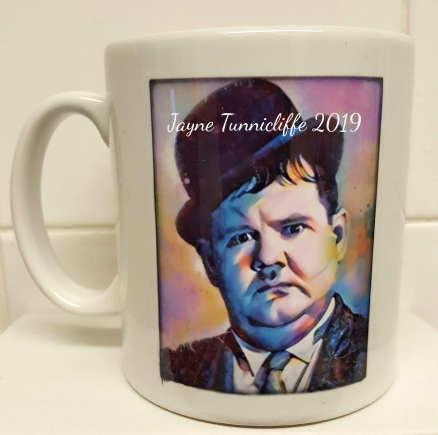 Oliver Hardy mug