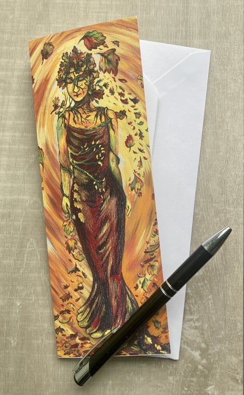 Card Celebrating Autumn