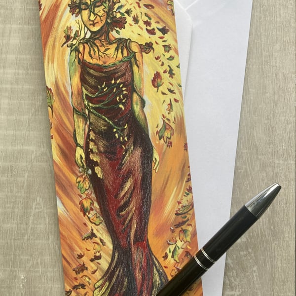 Card Celebrating Autumn