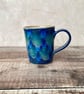 Mug hand built pottery mug  - Image 5