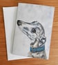 Whippet Dog Cards blank, pack of 3 designs - Image 2