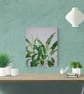original peace Lily mixed media - Image 4