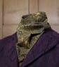 William Morris Scarf Dove and Rose Brown - Image 5