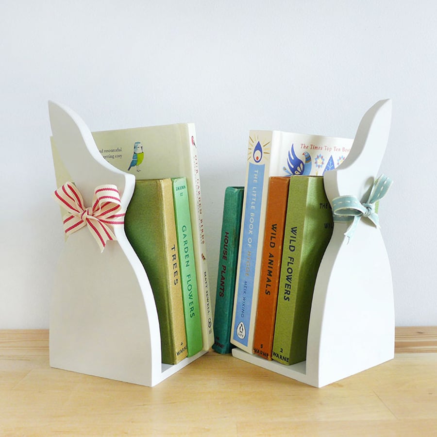 Pair of Bunny Bookends