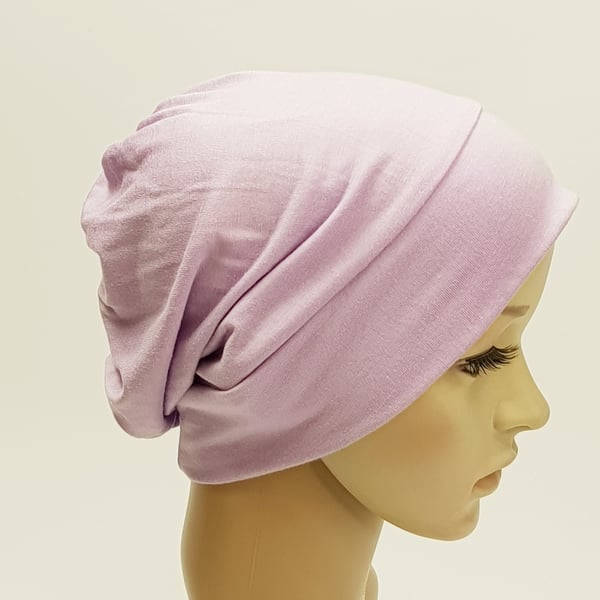 Hat for women, viscose jersey chemo beanie, hair loss, surgical cap