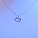 Miss Kitty Silver Pendant