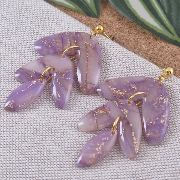 Polymer Clay Earrings: Pretty Pastels