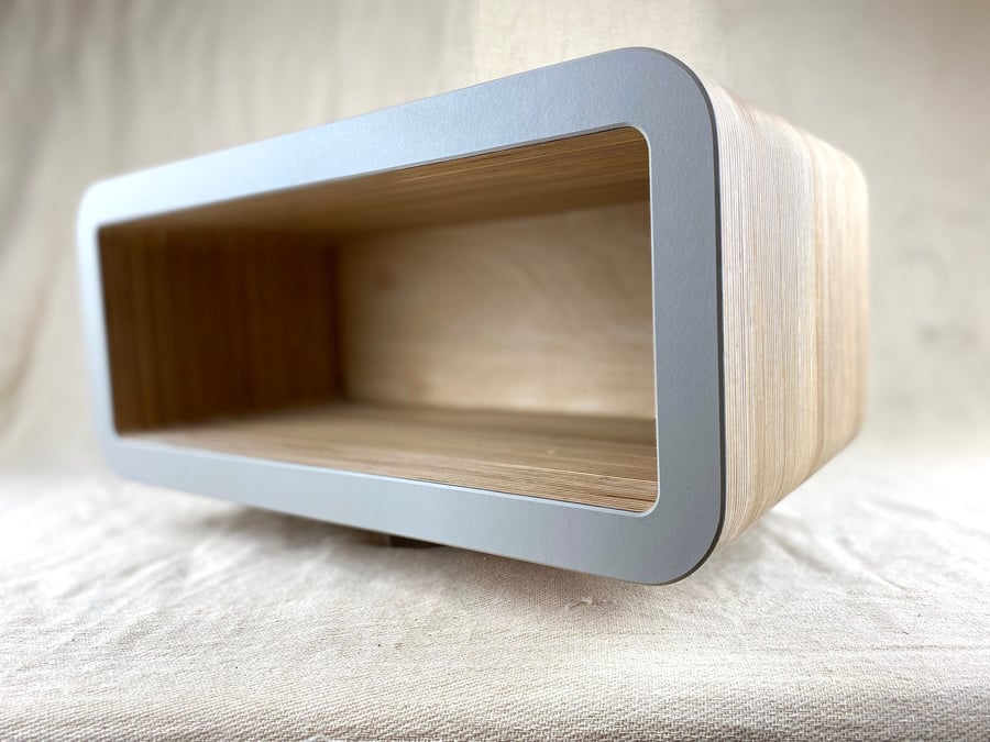 Minimalist floating bedside table