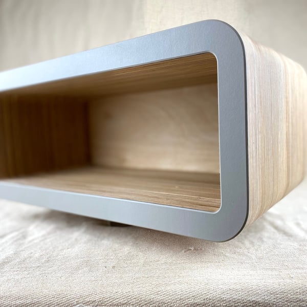 Minimalist floating bedside table