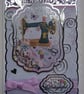 Birthday Card Vintage Sewing Machine You're Sew Delightful 3D Luxury Handmade - Image 1
