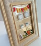 Farmhouse dresser wall art, fused glass framed art, kitchen decor, housewarming  - Image 2