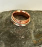 Copper With Silver Spinner Ring - Image 8