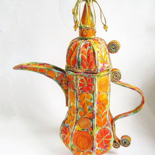 Textile Coffee Pot Arabic Style