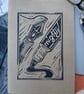 'Mightier than the Sword', Lino Printed Sketchbook - Image 3