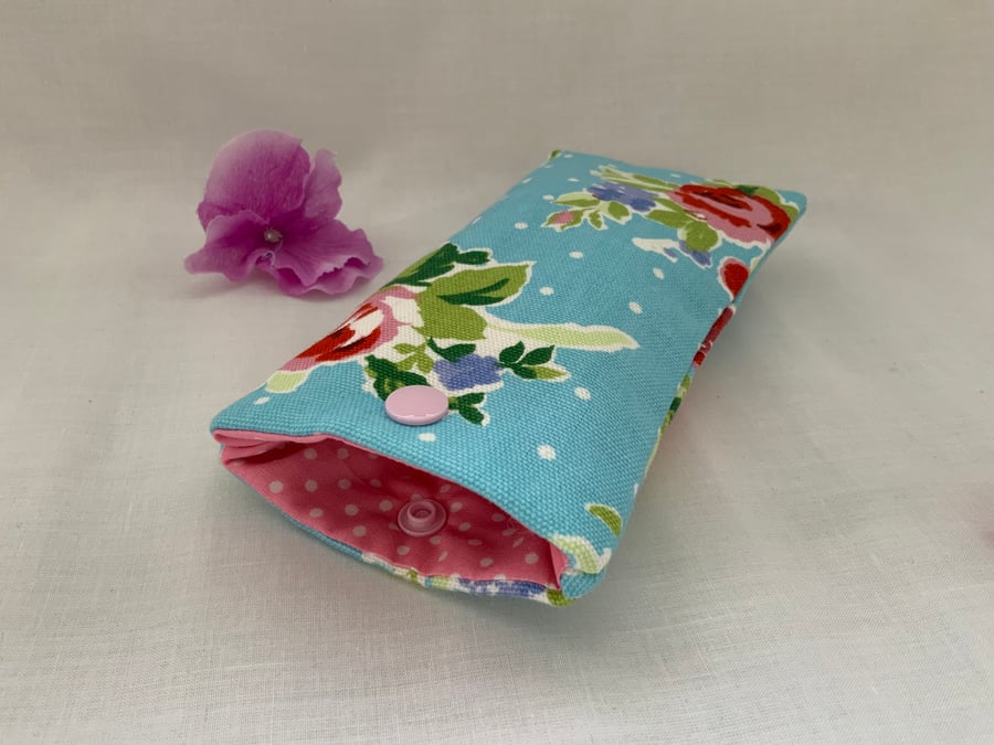 Fabric Glasses Case, Sunglasses Case, Glasses Pouch, Fabric Purse