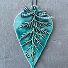 Ceramic Christmas Tree Decoration .